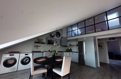 Kungsholmen Apartment | Chic Industrial Loft in Stockholm, Kungsholmen