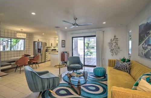 Palm Springs Apartment | Chic Palm Springs Gem with Patio and Pool Access!