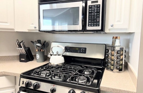 Ballston Apartment | Chic Penthouse Ballston King Bed