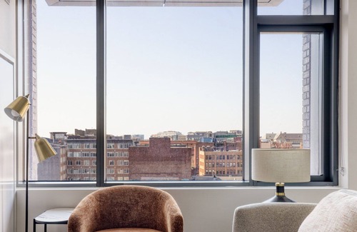 Shawmut Apartment | Chic South End 1BR w/Rooftop, W/D & Gym, nr Restaurants, by Blueground