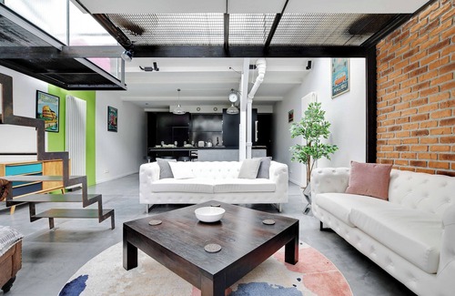 Quartier de la Folie-Mericourt Apartment | Chic & Spacious Loft 3br/6p Paris Center
