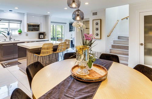 Warner Center House | Chic Unit w/Balconies & Pool in Woodland Hills!