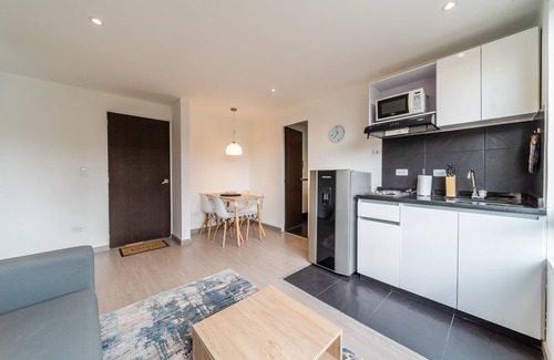 Financial District Apartment | Chic Urban Oasis in Chapinero