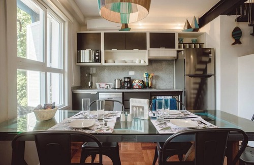 Providencia Apartment | Chic Urban Retreat: Cozy Two-Level Apartment