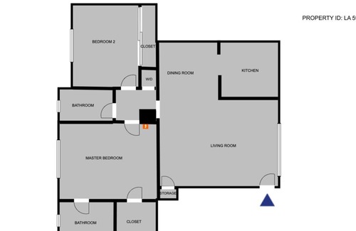 Valley Village Apartment | Chic Valley Village 2BR w/ Pool & BBQ, near TJ & Bars, by Blueground