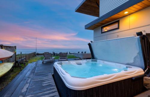 Coupeville House | Chic Whidbey Island Waterfront Home w Hot Tub Firepits Views