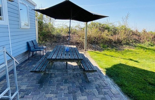 Meliskerke House | Child friendly 4-person mobile home on a farm campsite near Zoutelande