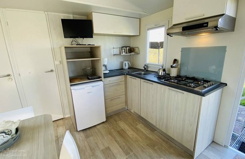 Meliskerke House | Child friendly 4-person mobile home on a farm campsite near Zoutelande