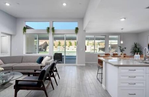 Desert Hot Springs House | Chilled Salt Pool|Luxury Firepit| Golf Nearby, Chilled Salt Pool|Luxury Firepit| Near Golfing