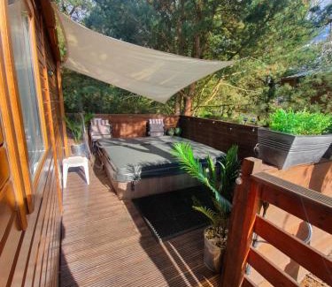 Morpeth House | Chillingham lodge with hot tub Felmoor Park