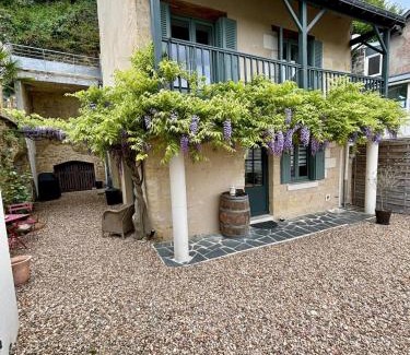 Chinon House | Chinon centre maison 8 personnes avec jardin vue sur Chinon - Gîte Le bout du monde