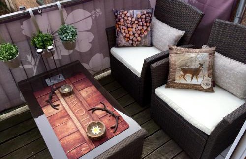 Thiede Apartment | Christinas Fewo Alpenglück mit Balkon in Thiede