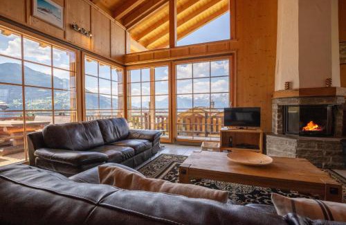 Veysonnaz Ski Chalet | Christoph STANDING & CALM chalet 10 pers by Alpvision Résidences