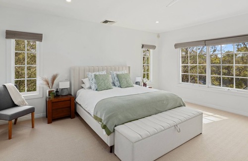 Church Point House | Church Point House, set on one acre has wonderful privacy and a sparkling pool