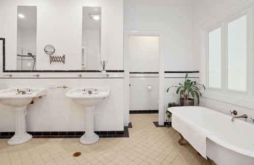 Church Point House | Church Point House, set on one acre has wonderful privacy and a sparkling pool