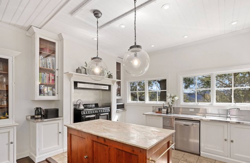 Church Point House | Church Point House, set on one acre has wonderful privacy and a sparkling pool