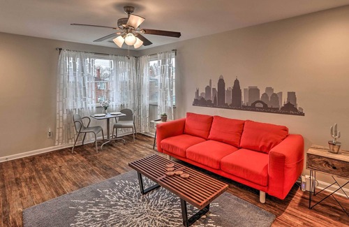 Roselawn Finance Apartment | Cincinnati Vacation Rental 10 to Central Downtown!