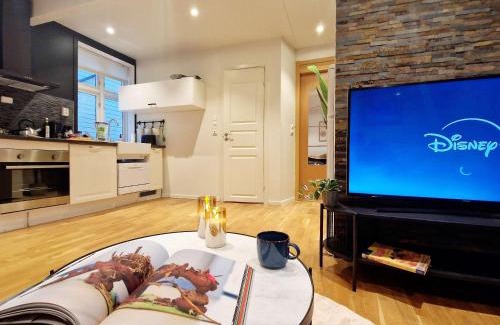 Engen Apartment | City center retreat with king bed