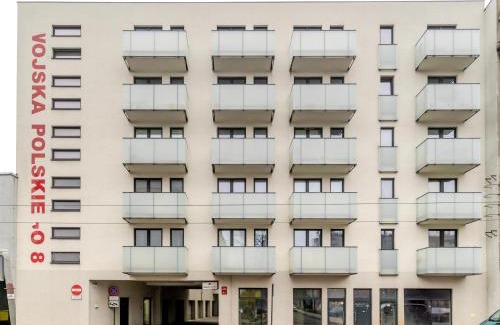 Baluty Apartment | City Spot Łódź by Aparo - Manufaktura, Nowy Apartament, PlayStation, Miejsce do Pracy, Winda, Balkon