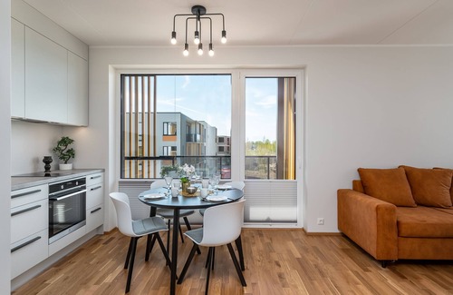 Tartu Apartment | Citygate Apartment With SUN Balcony