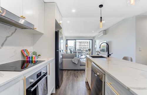 Chermside Apartment | Cityscape Comfort 2BR Abode w/ Balcony & Parking