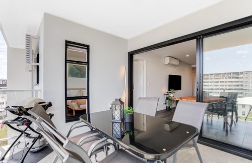 Chermside Apartment | Cityscape Comfort 2BR Abode w/ Balcony & Parking