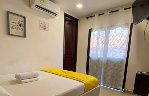 Pie del Cerro Apartment | CL-3 HABITACION DOBLE EN GETSEMANI DE CARTAGENACON WIFI