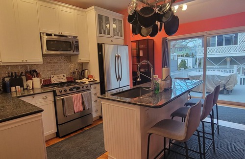 Bradley Beach House | Classic 4BR Charmer 2 Blks to Ocean w/Outdoor Shower in Relaxing Bradley Beach