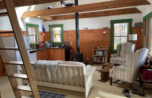 Hope Cottage | Classic Maine Lake Cottage with two beaches on 8 private acres.