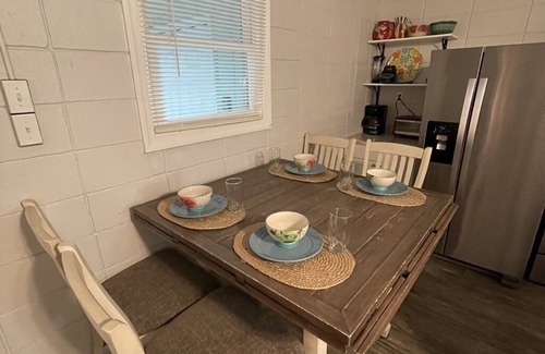 Crescent Beach Cottage | Clean, cozy 2 BR beach cottage/pets ok/2 min walk to beach & ice cream shop