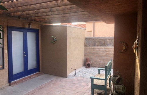 Las Cruces Apartment | Clean Studio with Kitchenette and Fresh Patio!