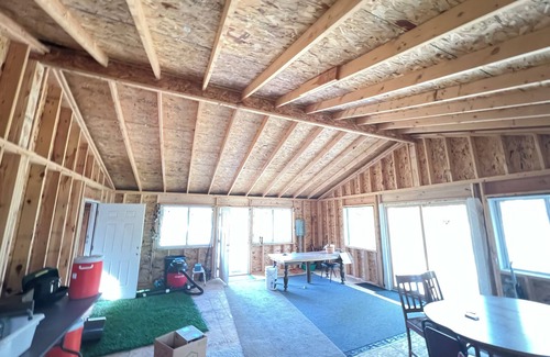 Black River Falls Cabin | Clear Creek Cabin- 10 acres of privacy, Pond, Creek, Pet Friendly