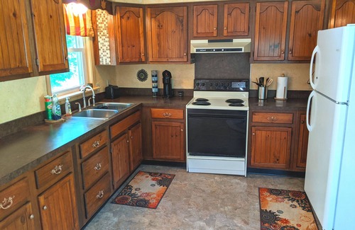 Carp Lake House | Close to Mackinaw City. Nestled in the woods, near the lakes and trails.