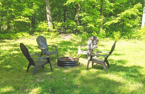 Carp Lake House | Close to Mackinaw City. Nestled in the woods, near the lakes and trails.