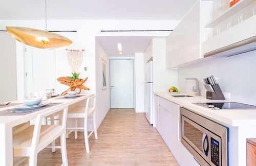 R Condo | Close to Town and Beach | Studio with Private Terrace in Mixie Condos