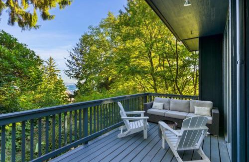 Neahkahnie Beach House | Coastal escape w balcony firebowl ocean views near Manzanita Sunset House by AvantStay