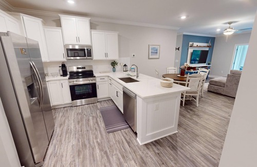 Calabash Condo | Coastal Golf Retreat: New 1st-Floor Crow Creek Condo!