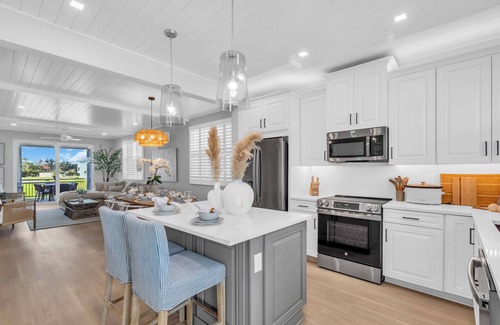 Cortez House | Coastal Luxe Villa! Tranquil 3-Story Retreat with Bay Views near Anna Maria Isl