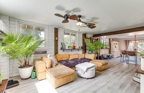 Topsail Beach Apartment | Coastal Oasis with Hot Tub Walk to Beach!