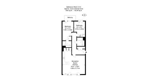 Isle of Dogs Apartment | Collection No7 Baltimore Wharf