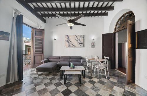 Old San Juan Apartment | Colonial Apt with Balcony in OSJ Next to San Sebastian APT 3