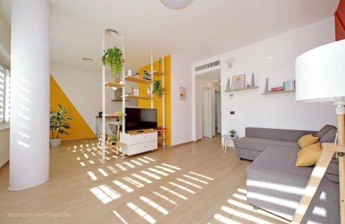 Rome Apartment | Color House, roof garden & parking