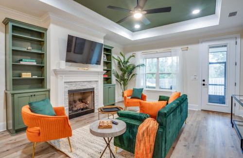 Tallahassee House | Colorful Cozy 3BD Near Football Parks Lake and Airport