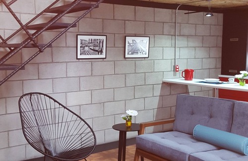 Alvaro Obregon Apartment | Colorful Industrial Loft 2