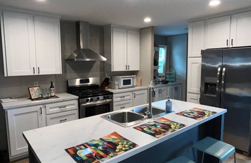 Bath House | Colorful & Spacious 3BR Getaway in Wine Country
