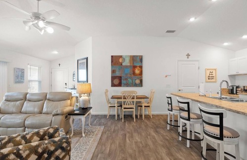 Wildwood Villa | Come Play in The Villages. Near Brownwood Square and 3 Rec Ctrs. w/Golf Cart