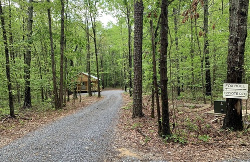 Fort Payne Cabin | Come wind down in the woods! Cozy cabin with hot tub! Fox Hole atLittleRiver