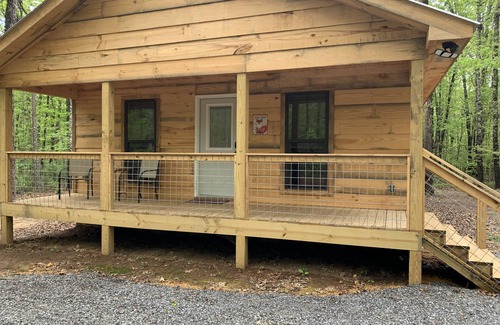 Fort Payne Cabin | Come wind down in the woods! Cozy cabin with hot tub! Fox Hole atLittleRiver
