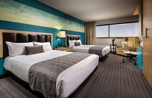 Downtown Las Vegas Hotel | Comfort and Convenience! FREE Parking, Rooftop Pool, Pet-friendly Property!