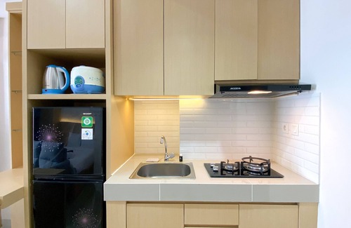 Cikarang Apartment | Comfort And Simply Design Studio At Vasanta Innopark Apartment